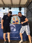 DJ Jens Pachan und Moderator Klaus Smolareck